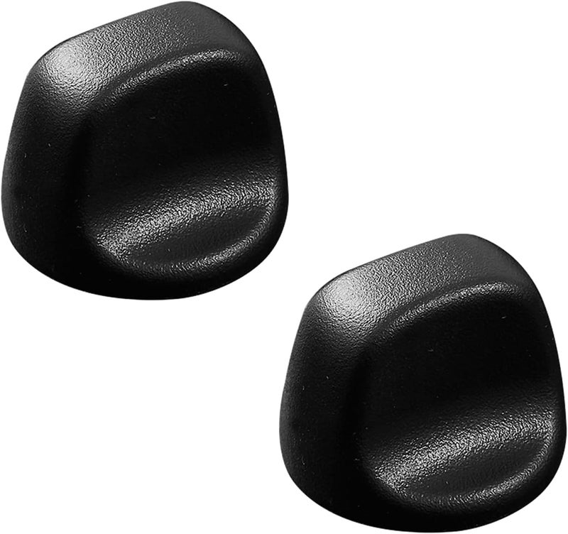 atgestore 2 Pcs Upgraded S99360232 Range Hood Knob Replacement for Broan Range Parts S600348 Black Fan and Light Knobs Broan Range Hood Switch Plastic Control Knobs Nutone Range Vent Hood Knobs - Image 1